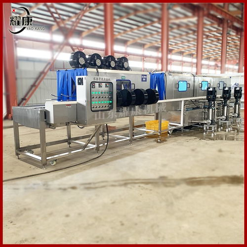 全自動洗筐機(jī) 高效解決食品廠周轉(zhuǎn)筐油污漬清洗難題